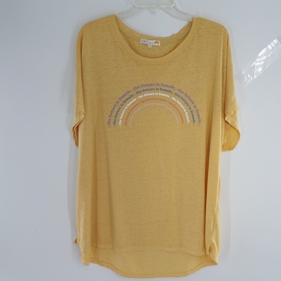 C&C California Tops - C&C CALIFORNIA 3X FEMALE POWER T SHIRT